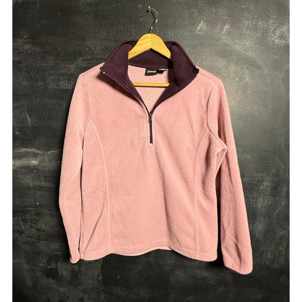 St. John's Bay Women's Quarter-Zip Fleece Pullover